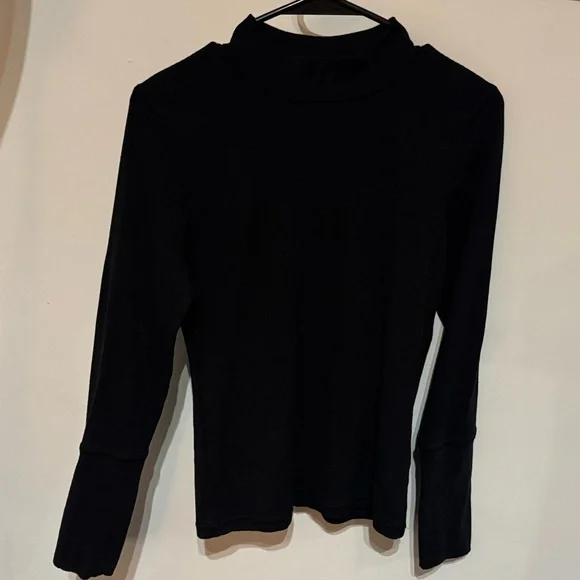 Free People Intimately Ribbed Mock Neck Top - Picture 3 of 3